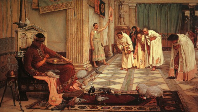 john_william_waterhouse_-_the_favorites_of_the_emperor_honorius_-_1883
